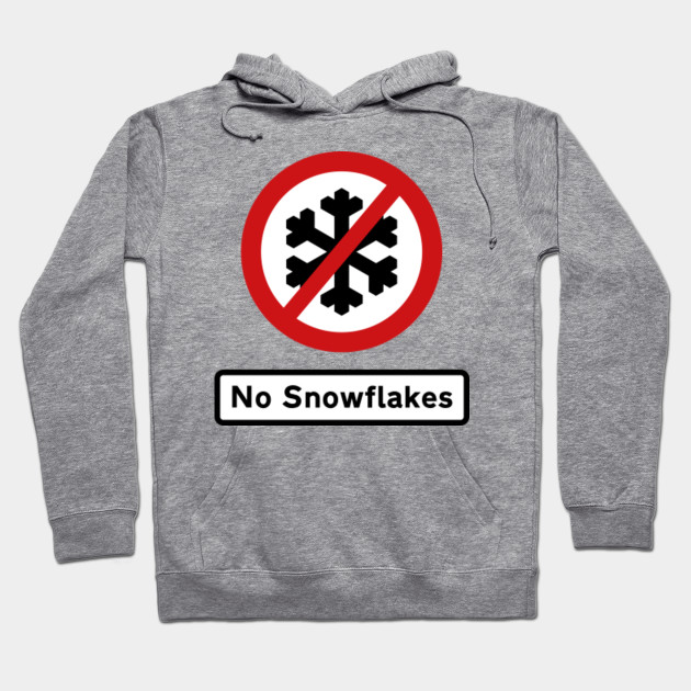 British Road Sign – No Snowflakes